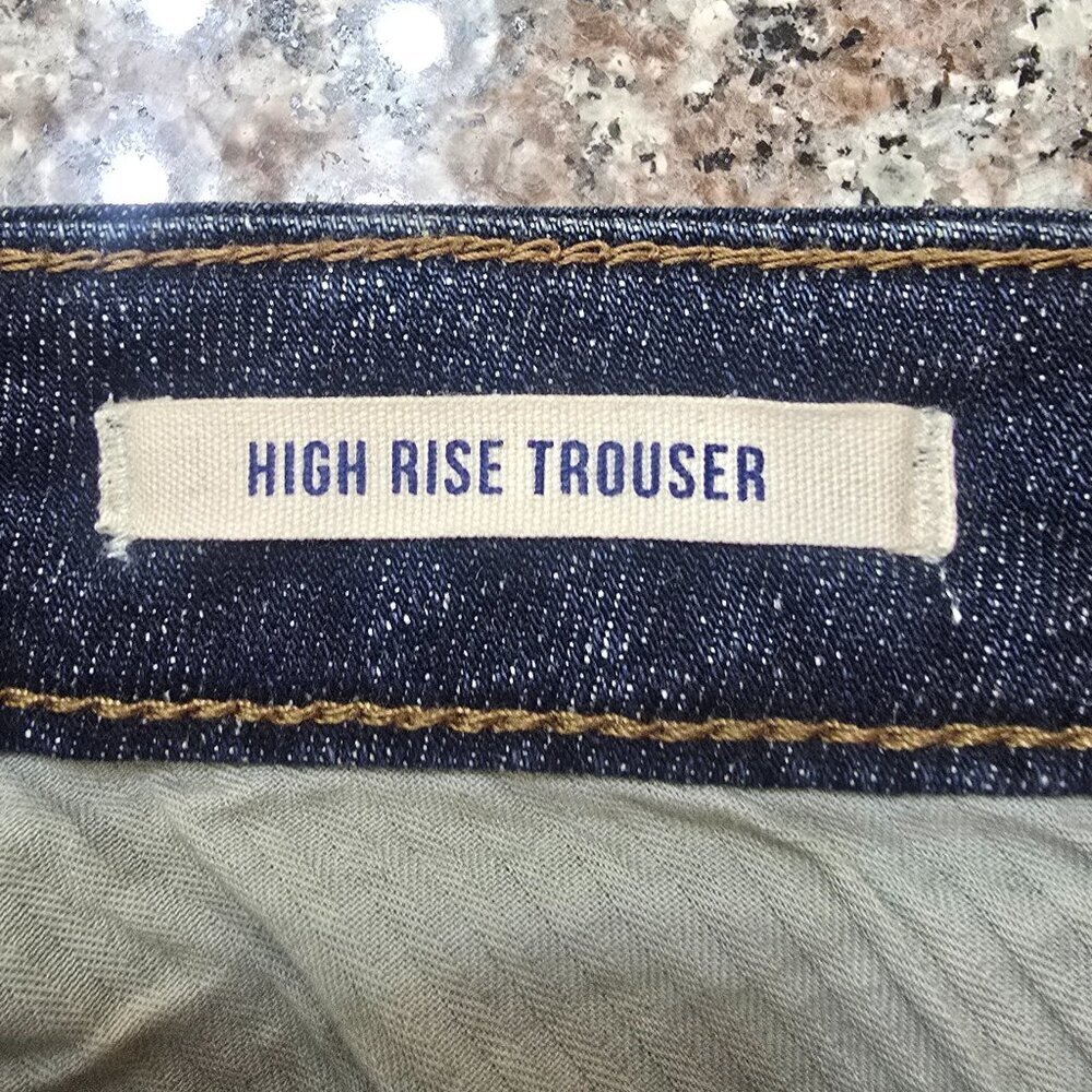 Women's Wrangler Ellery High Rise Trouser Jean - Dark Wash - Picture 8 of 8